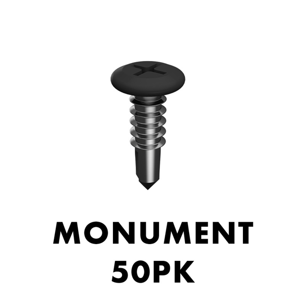 PP Screws Monument 50 Pack