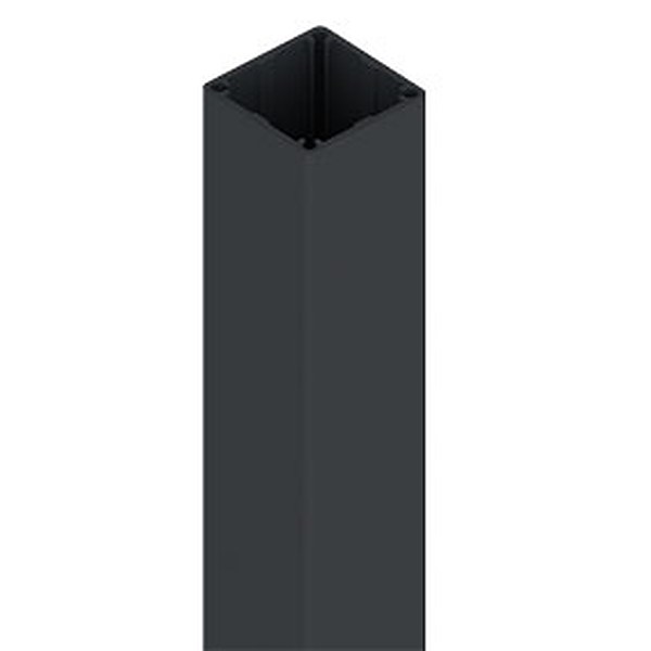 50mm Post 2400mm Black